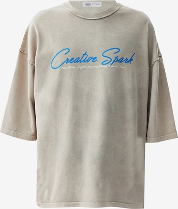VAMOS CLO - Camisa em cinzento: frente