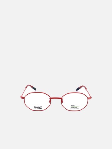 TOMMY HILFIGER Zonnebril 'Tommy Hilfiger TJ 0022 50/20/145 Eyewear Frame' in Rood: voorkant