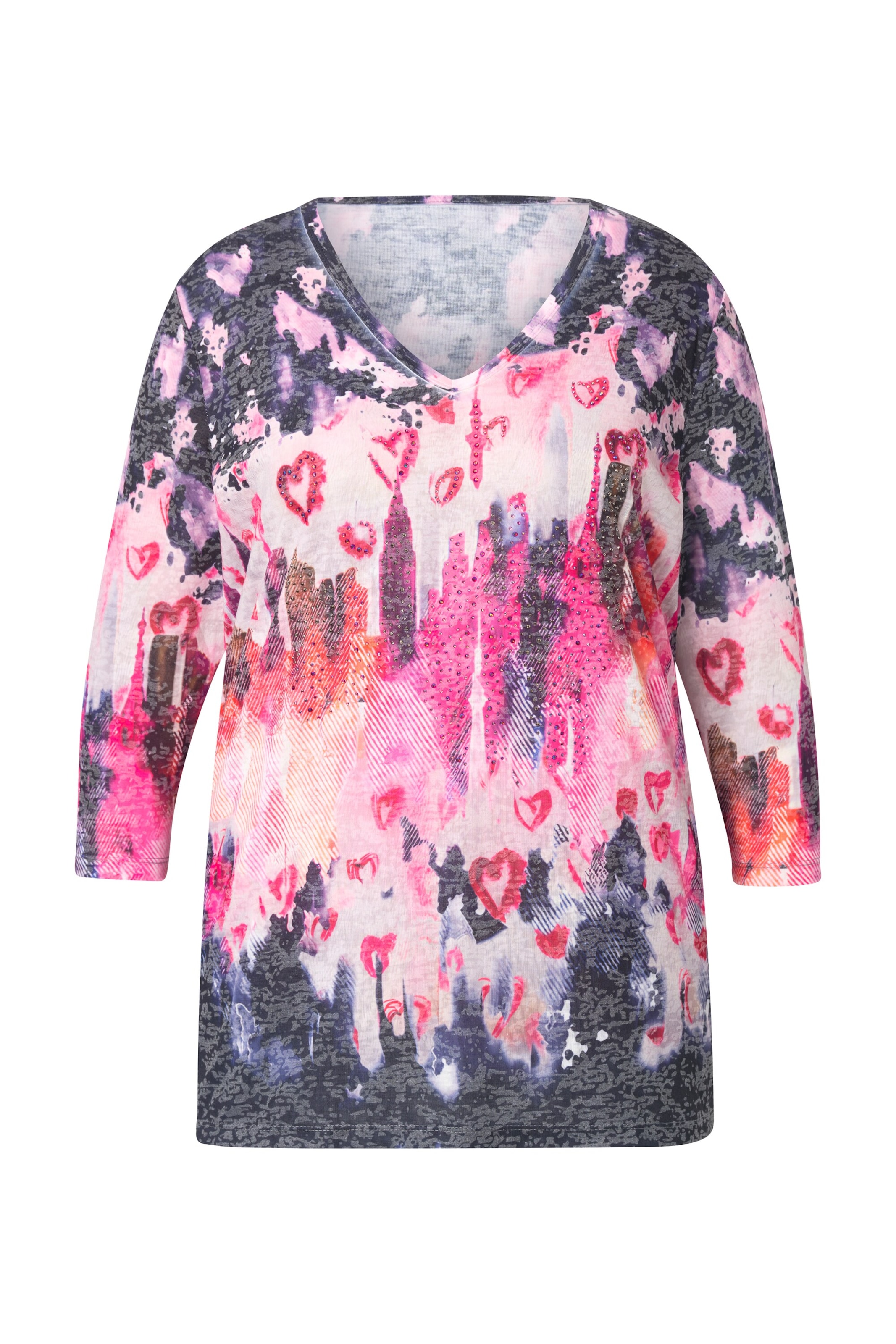 MIAMODA Shirt in Pink: Vorderseite