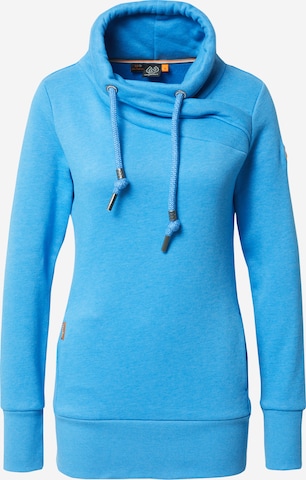 Ragwear Sweatshirt 'NESKA' i blå: framsida