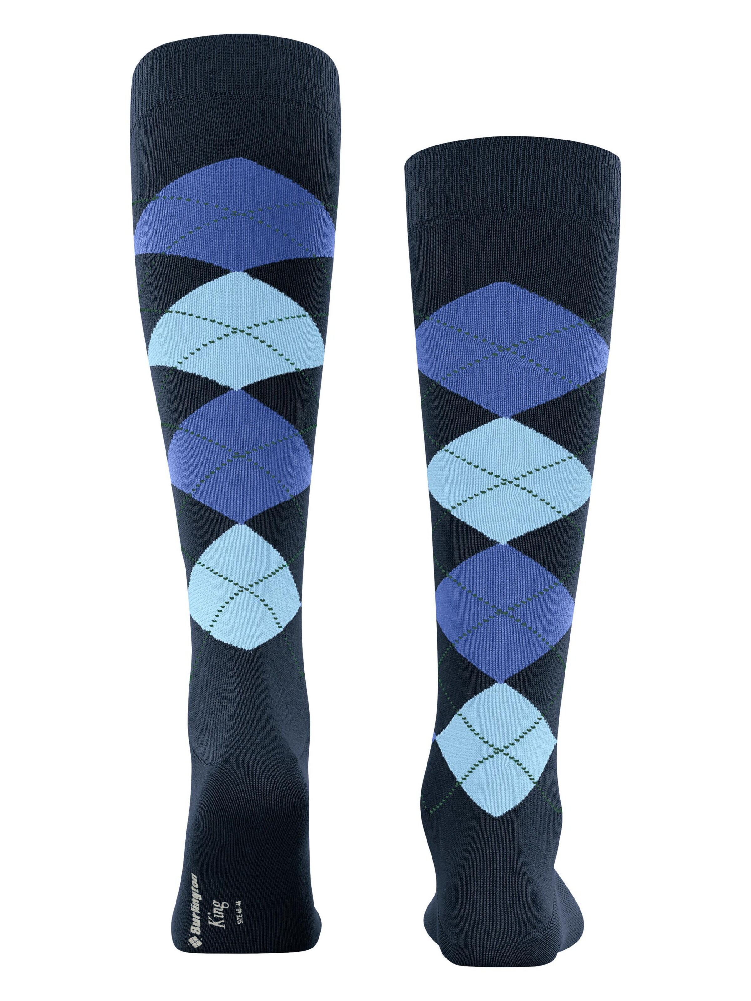 BURLINGTON Kniestrümpfe 'King'‌‌ in Blau