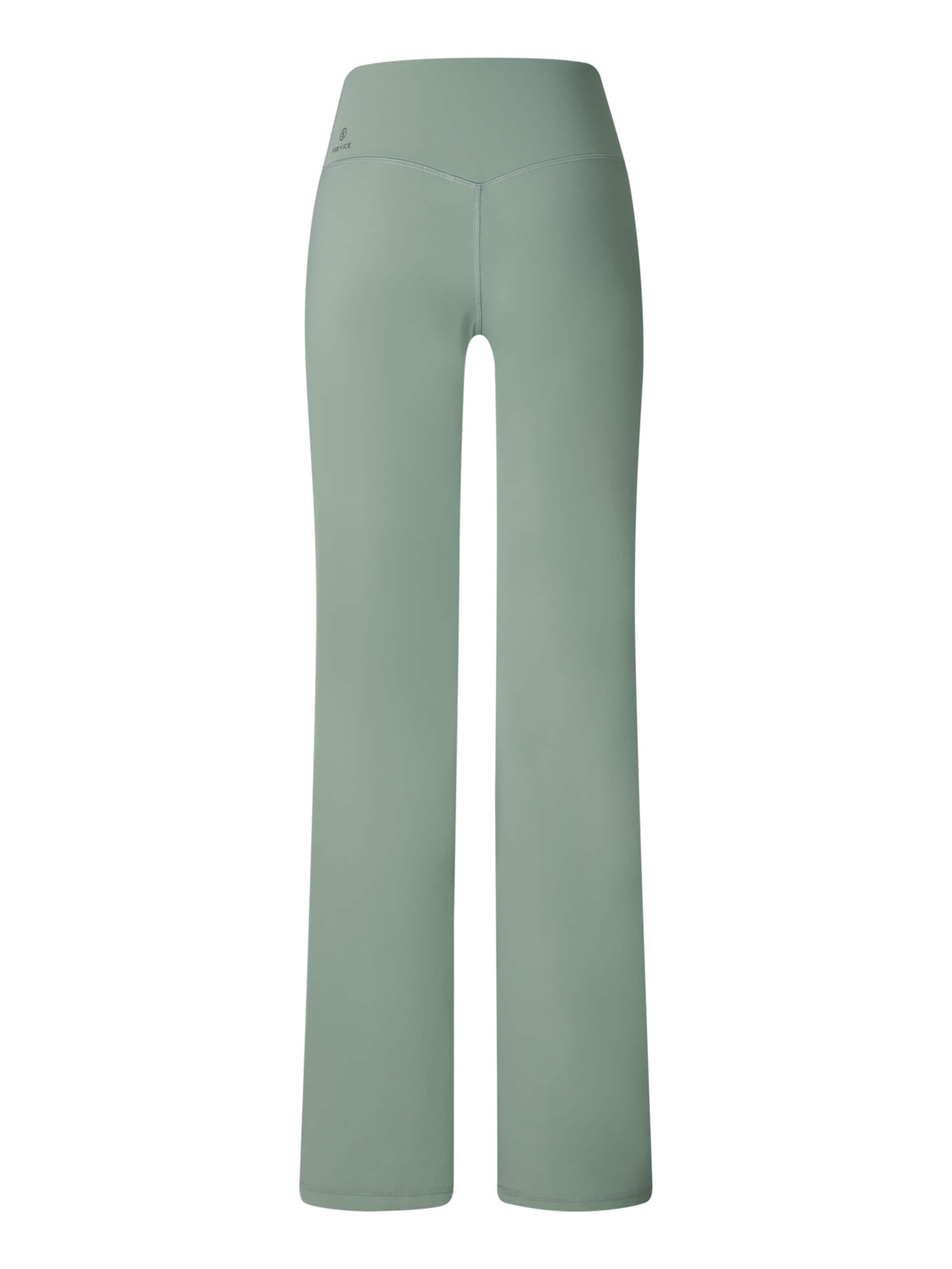 Bogner Fire + Ice Flared Leggings 'Lathi' in Grün