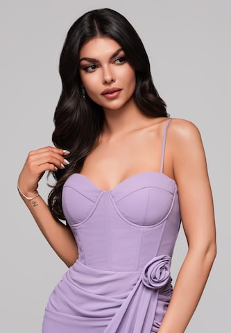Ombre Avondjurk in Lila