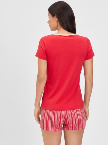 Pyjama s.Oliver en rouge