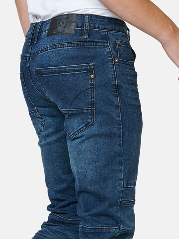 KOROSHI Skinny Jeans in Blauw