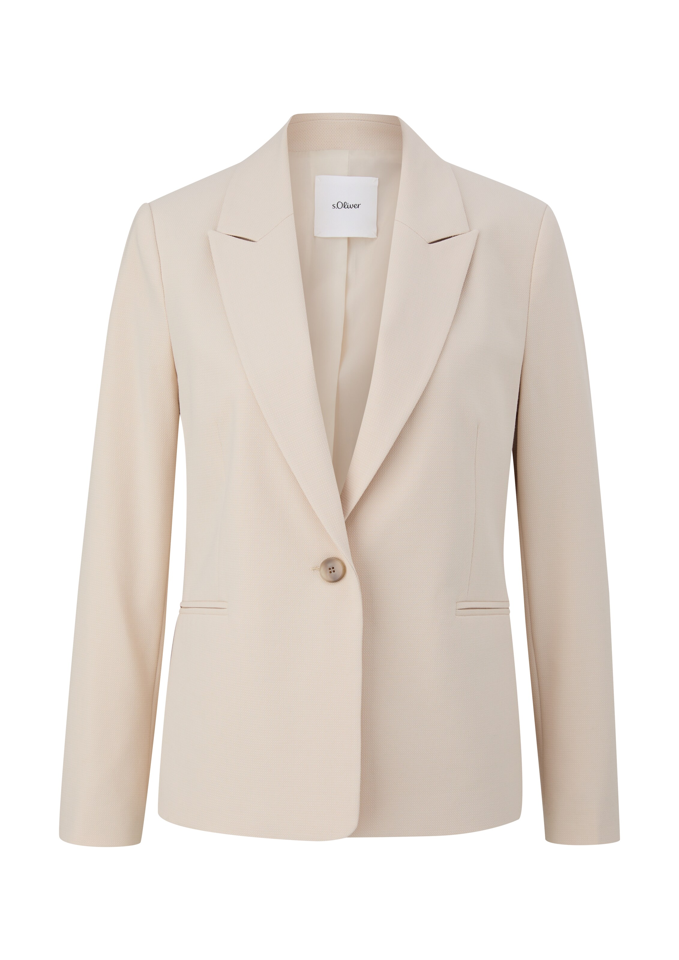 s.Oliver BLACK LABEL Blazers in Beige: voorkant