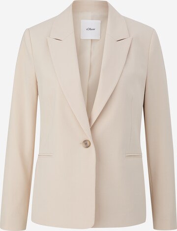 Blazer s.Oliver BLACK LABEL en beige : devant