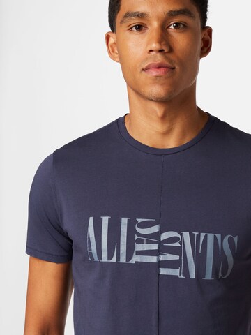 AllSaints Shirt 'NICO' in Blauw