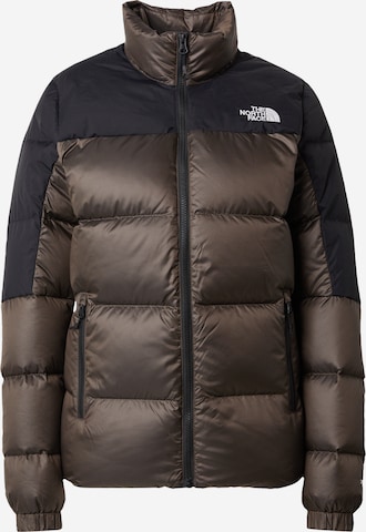 THE NORTH FACE Outdoorjacke 'Diablo' in Braun: Vorderseite