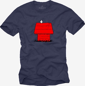 MAKAYA Shirt in Blue: front