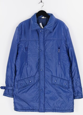 UNBEKANNT Jacket & Coat in M in Blue: front