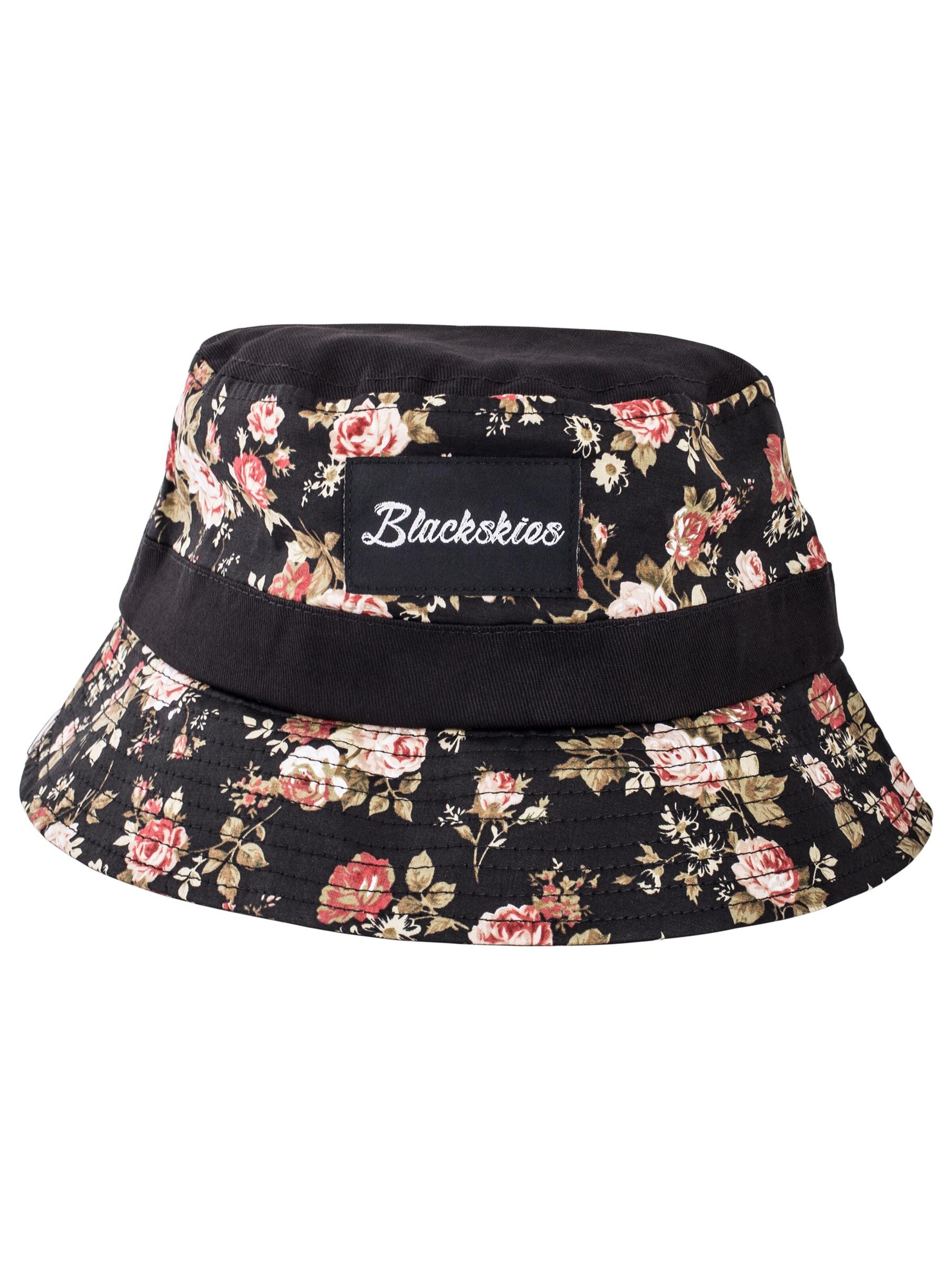 Blackskies Hut 'Oahu'‌ in Schwarz: Vorderseite
