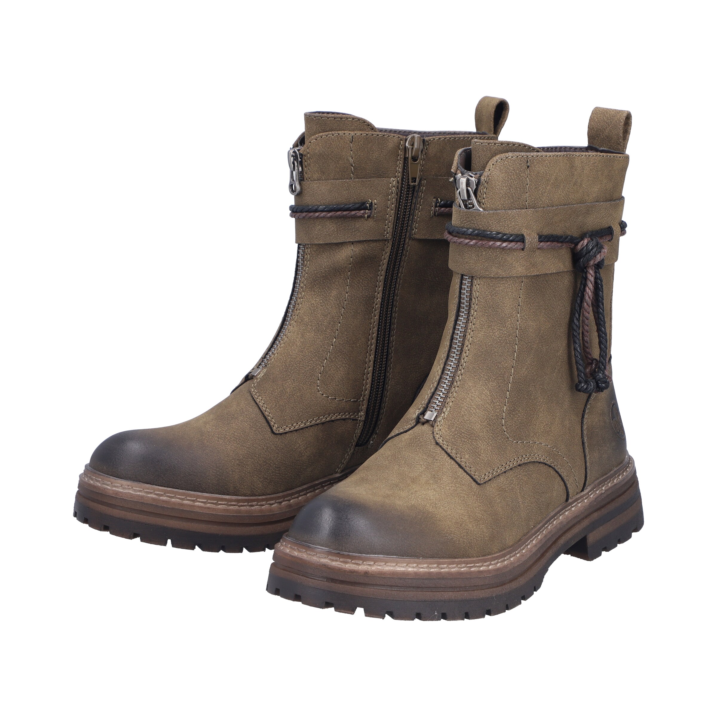 Rieker Boots '93068' in Green