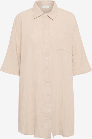 Kaffe Blouse 'Vafla' in Beige: voorkant