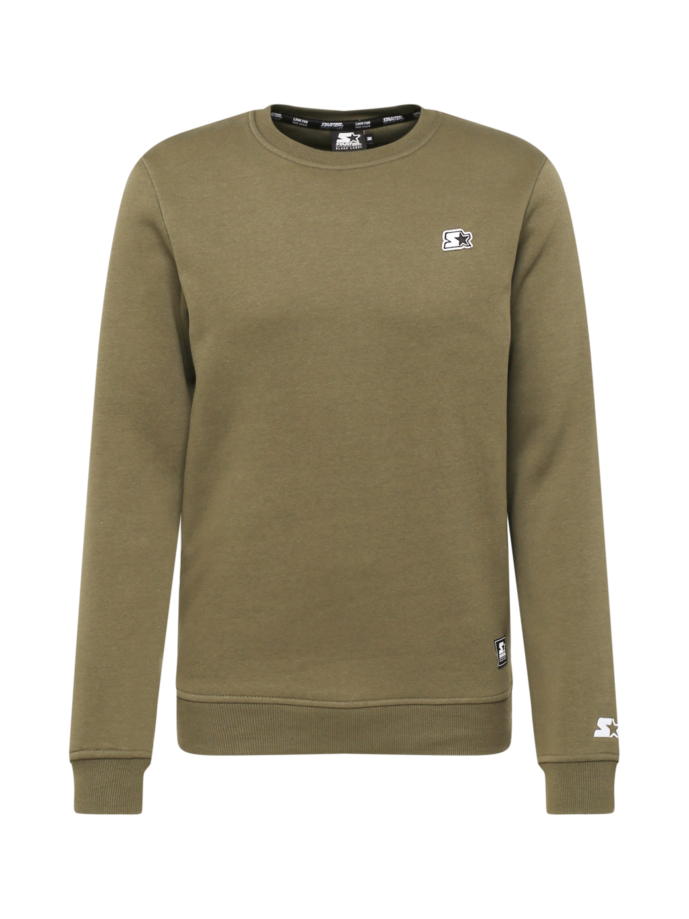 Starter Black Label Mikina 'Essential' - Zelená: predná strana