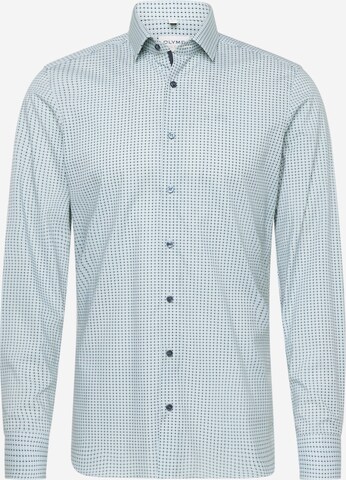 OLYMP - Ajuste regular Camisa 'Level 5' en azul: frente