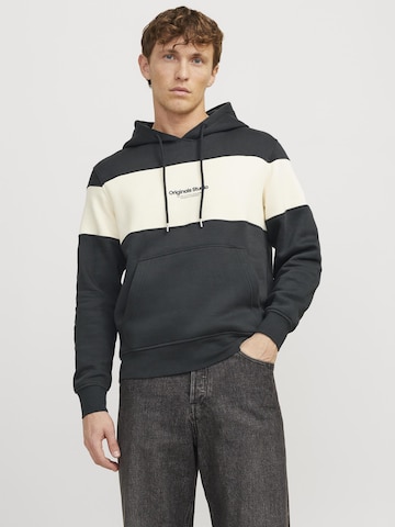 JACK & JONES Sweatshirt in Grijs: voorkant