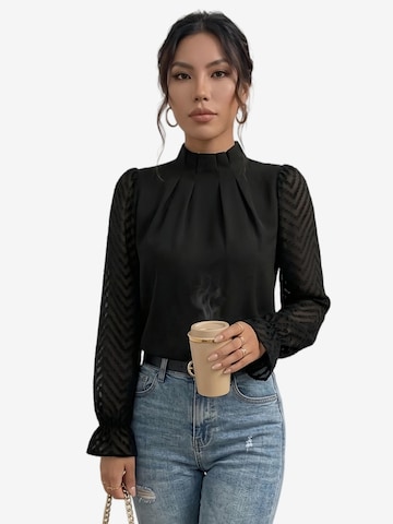 Yesfashion Blouse in Black: front