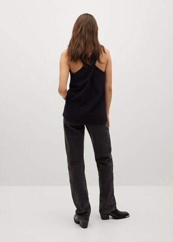 MANGO Top 'Utah' in Black