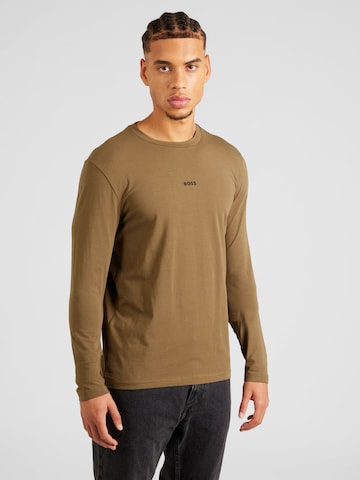 BOSS Orange Bluser & t-shirts 'Chark' i grøn: forside