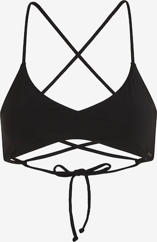 O'NEILLBustier Bikini gornji dio 'Huntington' - crna boja: prednji dio
