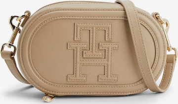 TOMMY HILFIGER Skuldertaske i beige: forside