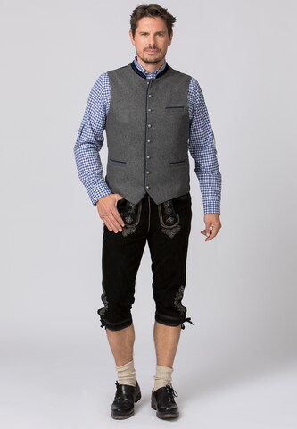 STOCKERPOINT Traditional Vest 'Fabricio' in Grey