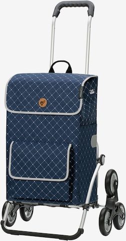 Trolley 'Tamo' di Andersen Shopper in blu: frontale