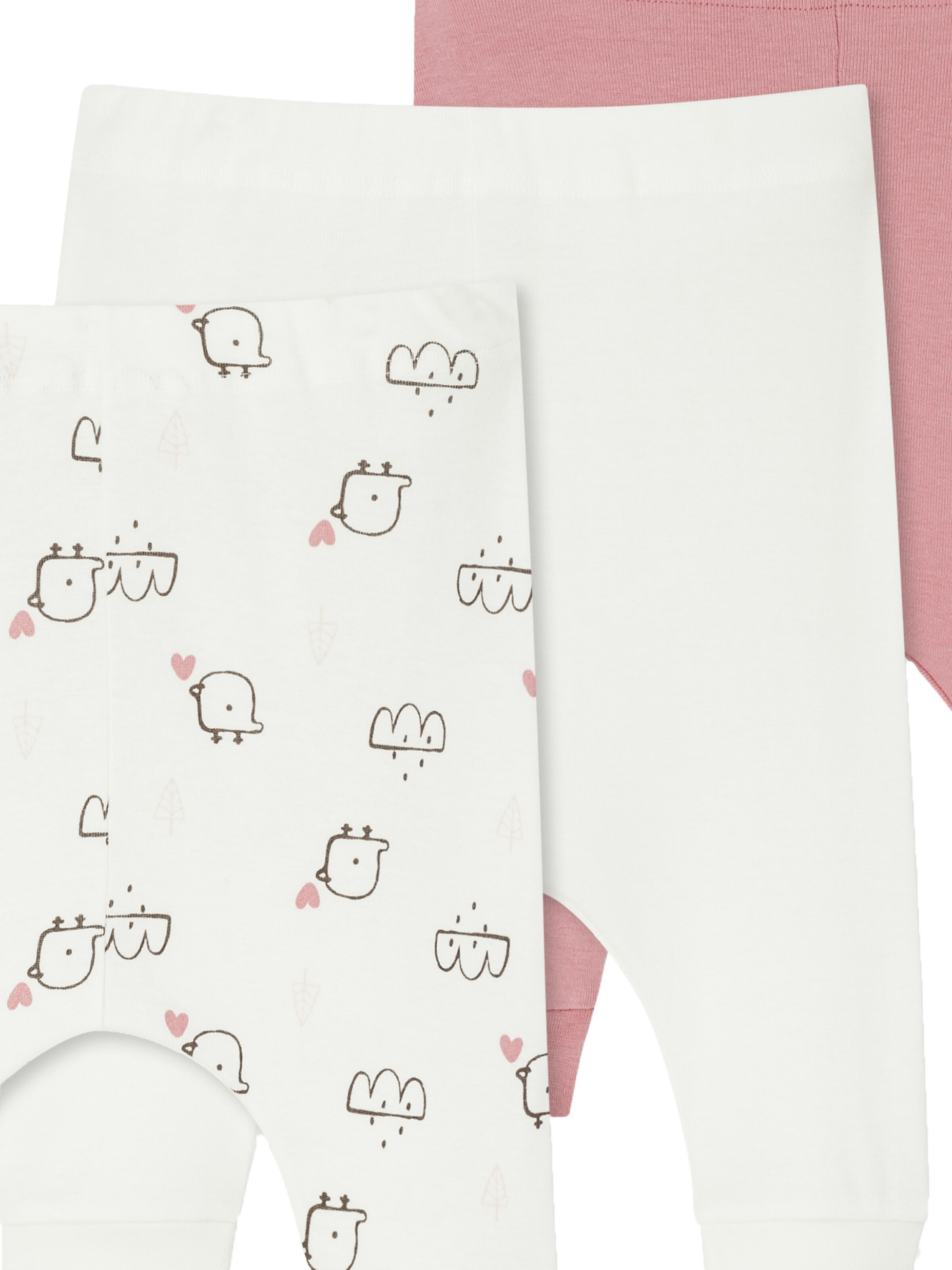 Effilé Pantalon 'Natural Love' SCHIESSER en marron