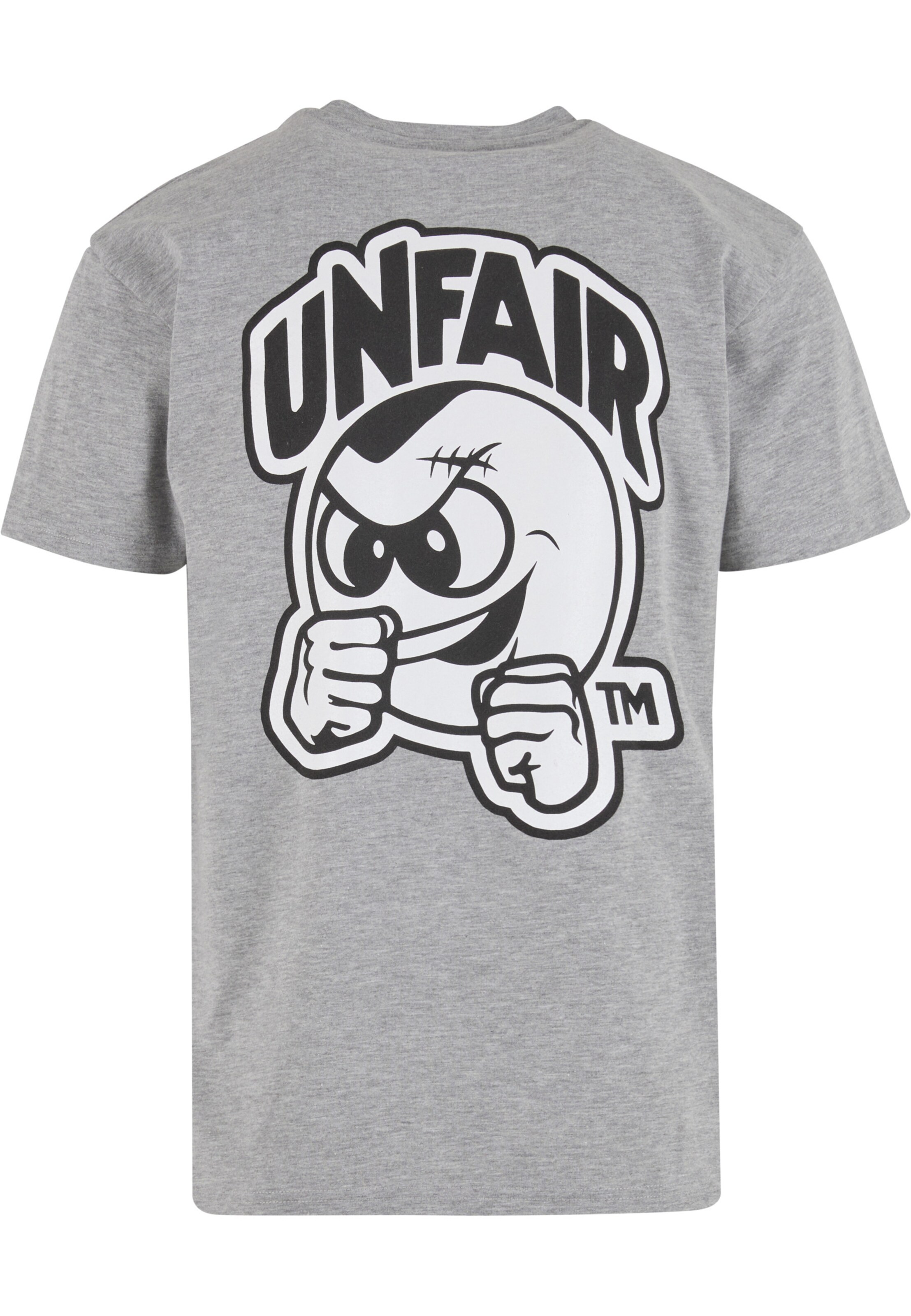 Unfair Athletics Shirt 'Punchingball' in Grijs