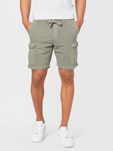 Marc O'Polo Slimfit Shorts in Grün: predná strana