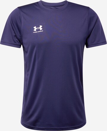 UNDER ARMOUR Functioneel shirt 'Challenger' in Blauw: voorkant