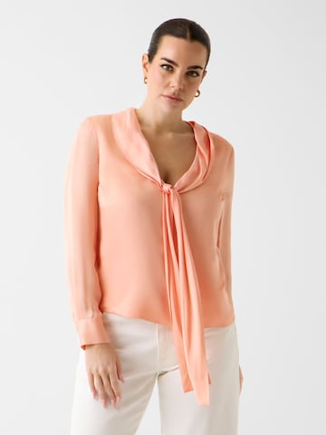 MARCIANO LOS ANGELES Bluse in Orange: Vorderseite