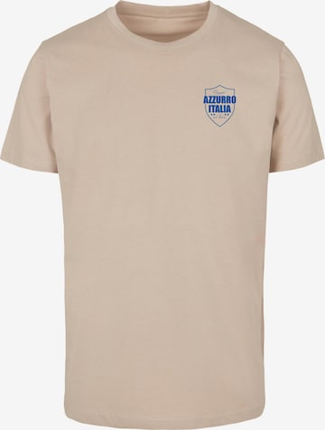 Maglietta 'Il Calcio 24' di Mister Tee in beige: frontale