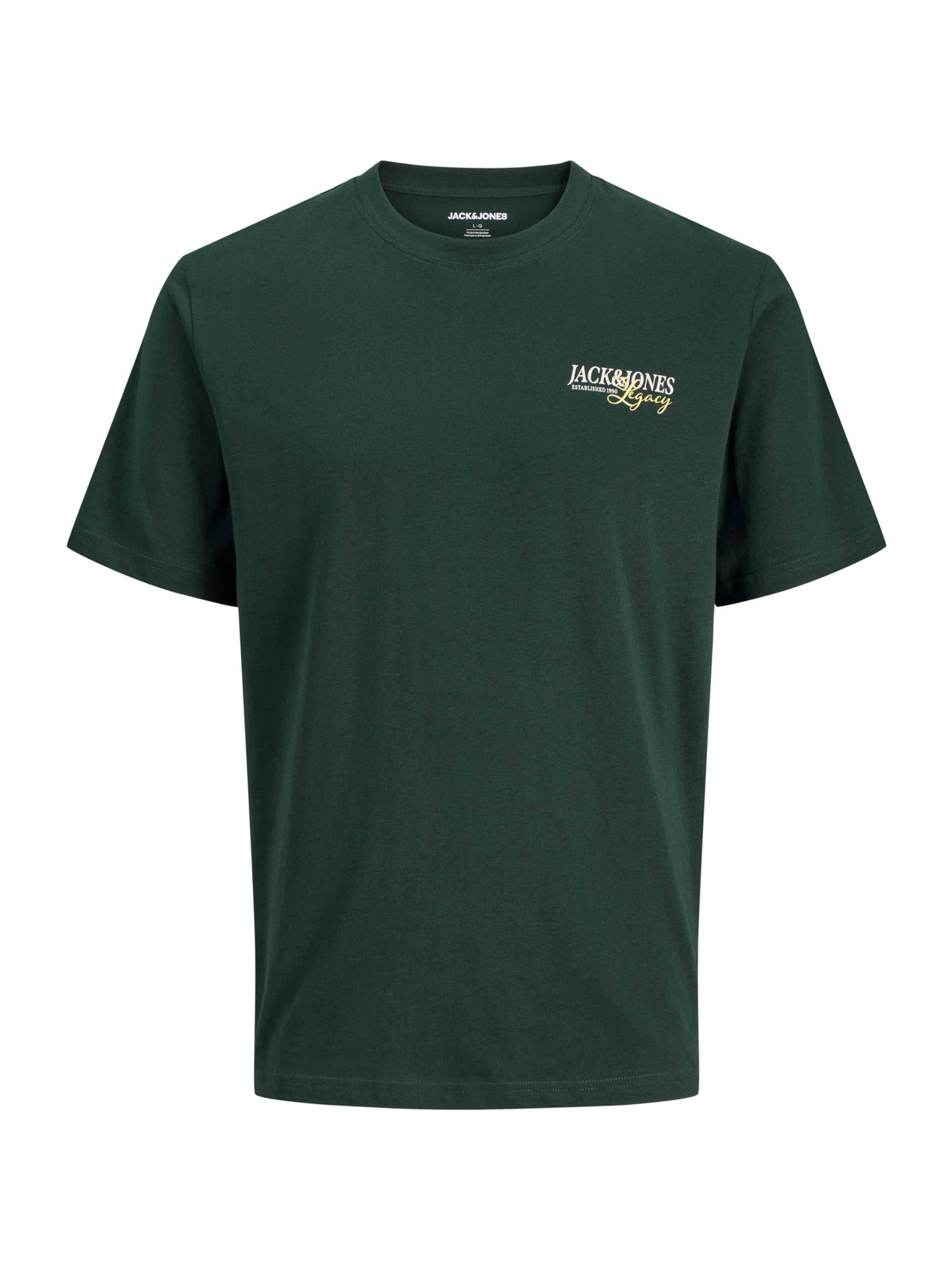 JACK & JONES - Camiseta 'JJJADE' en verde: frente