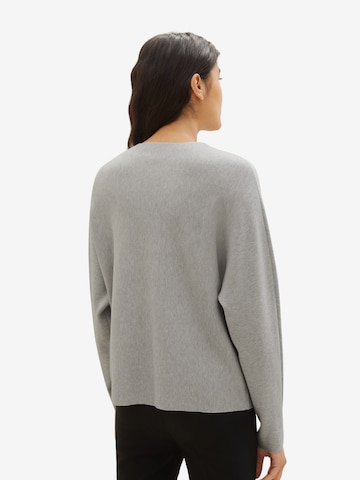 TOM TAILOR DENIM Pullover in Grau