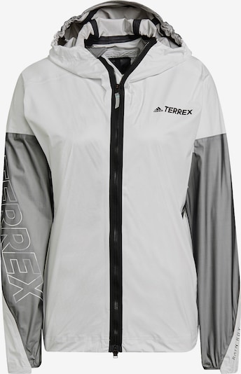 adidas Terrex Jacke 'Agravic Pro Trail' in weiß, Produktansicht
