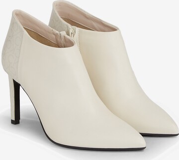 Bottines Calvin Klein en blanc