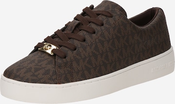 MICHAEL Michael Kors Низкие кроссовки 'KEATON' в Коричневый: спереди
