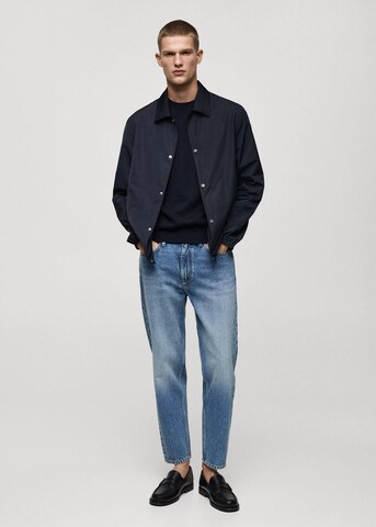MANGO MAN Jacke 'Logi' in Blau