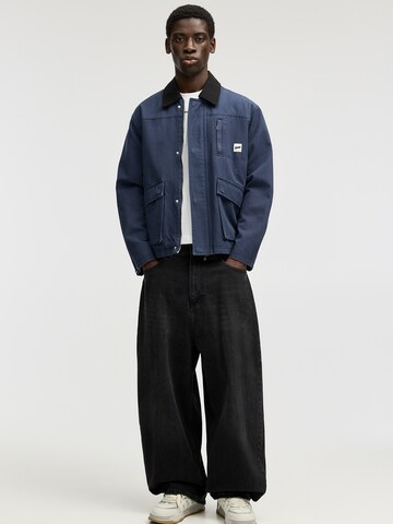 Pull&Bear Wide leg Jeans in Black