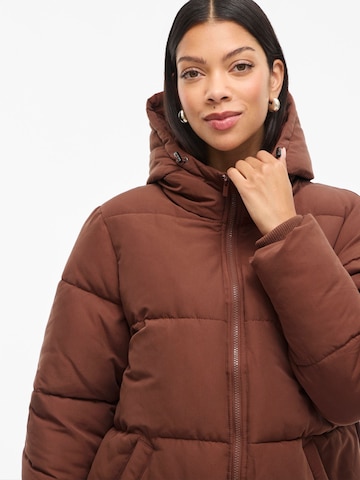 VILA - Abrigo de entretiempo en marrón