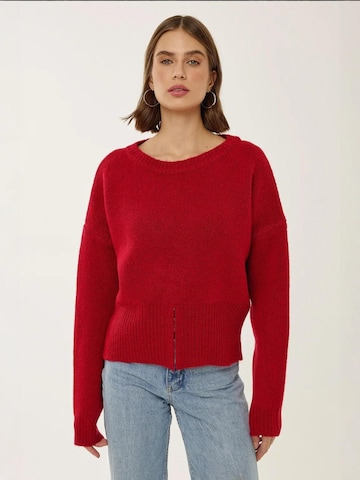 Pull-over 'Pullover' Hiccup en rouge