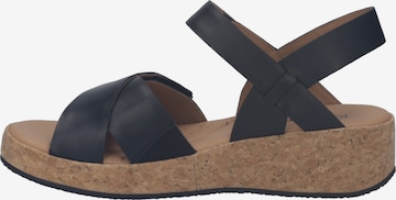 JOSEF SEIBEL Sandals 'Evita 03' in Black: front