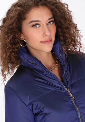 Veste mi-saison faina en bleu