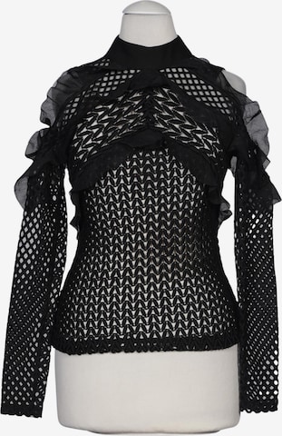 self-portrait Bluse XXS in Schwarz: Vorderseite