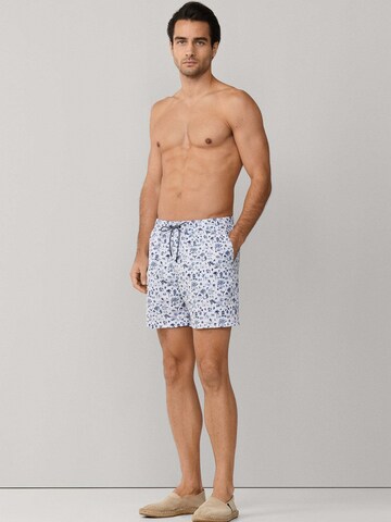 Hackett London Swimming shorts 'Island' in White