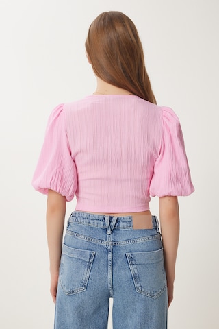 Happiness İstanbul Blouse in Roze