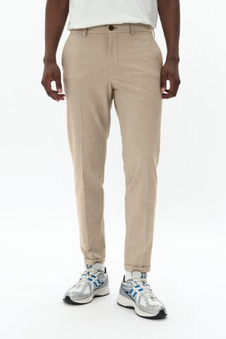 Matinique Slimfit Hose 'Liam' in Beige: Vorderseite