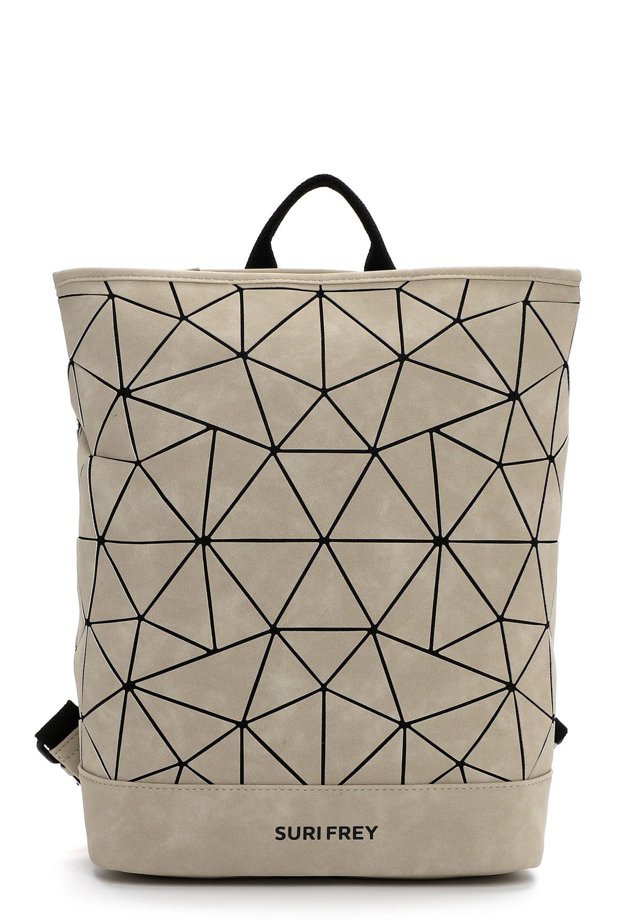 Suri Frey Rygsæk 'Jessy-Lu' i beige / sort, Produktvisning